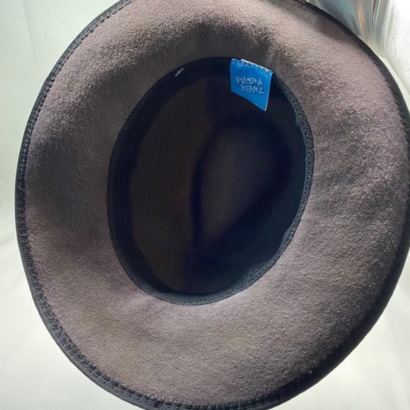 Handmade Gray Wool Rancher - Picture 13 of 14